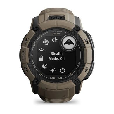 Смарт-часы Garmin Instinct 2X Solar Tactical цвета койот