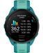 Смарт-часы Garmin Forerunner 165 Music, силиконовый ремешок цвета бирюзовый/аква