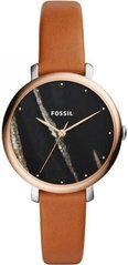 Часы наручные женские FOSSIL ES4378 кварцевые, кожаный ремешок, США