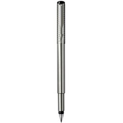 Ручка перова Parker Vector Premium Classic SS Chiselled FP 04 012C