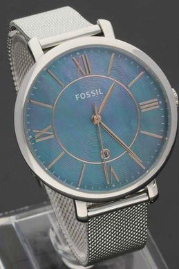 Часы наручные женские FOSSIL ES4322 кварцевые, "миланский" браслет, США