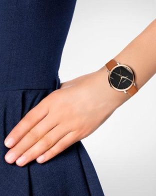 Часы наручные женские FOSSIL ES4378 кварцевые, кожаный ремешок, США