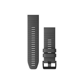 Ремінець Garmin QuickFit 26 мм для годинників Fenix 5X/6X/7X силіконовий сланцевий сірий