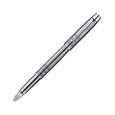 Ручка роллер Parker IM Premium Shiny Chrome Chiselled 5TH 20 452C