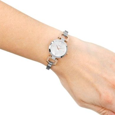 Часы наручные женские DKNY NY2137 кварцевые, декоративный браслет, серебристые, США