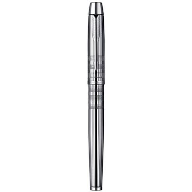 Ручка ролер Parker IM Premium Shiny Chrome Chiselled 5TH 20 452C