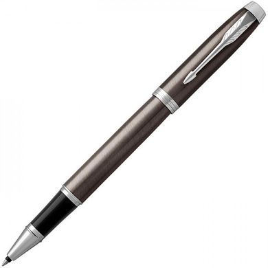 Ручка-ролер Parker IM 17 Dark Espresso CT RB 22 322 з латуні кавового кольору