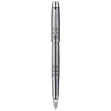 Ручка роллер Parker IM Premium Shiny Chrome Chiselled 5TH 20 452C