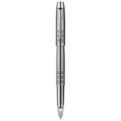 Ручка ролер Parker IM Premium Shiny Chrome Chiselled 5TH 20 452C