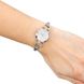 Часы наручные женские DKNY NY2137 кварцевые, декоративный браслет, серебристые, США 6