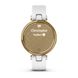 Смарт-годинник Garmin Lily Classic Light Gold з білим корпусом та ремінцем з італійської шкіри 4