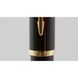 Ручка перьевая Parker IM Black GT FP 20 312Ч со стальным пером и отделкой золотом 5