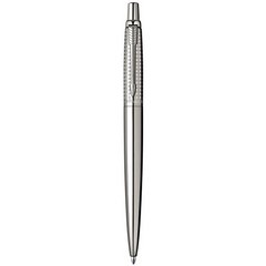 Ручка шариковая Parker Jotter Premium Shiny SS Chiselled BP 15 332S