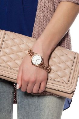 Часы наручные женские DKNY NY2218 кварцевые, браслет-цепочка, США