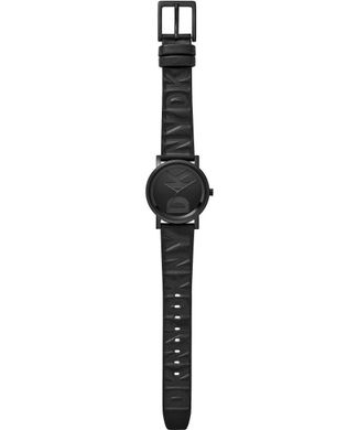 Часы наручные женские DKNY NY2783 кварцевые, черные с крупным логотипом, США