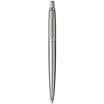 Ручка шариковая Parker Jotter Premium Shiny SS Chiselled BP 15 332S