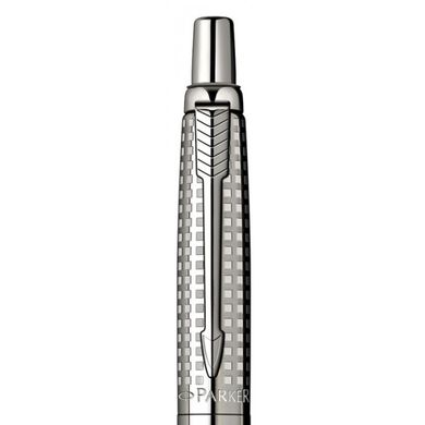 Ручка шариковая Parker Jotter Premium Shiny SS Chiselled BP 15 332S