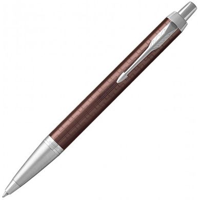 Ручка шариковая Parker IM 17 Premium Brown CT BP 24 532 из алюминия