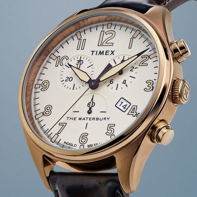 Чоловічі годинники Timex WATERBURY Chrono Tx2r88300