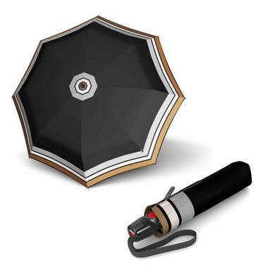 Складаний парасолька Knirps T. 200 Medium Duomatic Border Black Kn9532004944