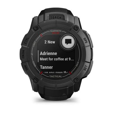 Смарт-часы Garmin Instinct 2X Solar Tactical черные
