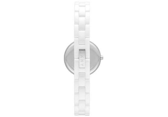 Часы наручные женские DKNY NY2915 кварцевые, на браслете, белые, США