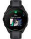 Смарт-часы Garmin Forerunner 165 Music, черный/сланцево-серый силиконовый ремешок