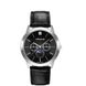 Часы наручные женские Hanowa 16-6056.04.007 кварцевые, черный ремешок из кожи, Швейцария 2