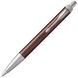 Ручка шариковая Parker IM 17 Premium Brown CT BP 24 532 из алюминия 2