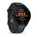 Смарт-часы Garmin Forerunner 165 Music, черный/сланцево-серый силиконовый ремешок