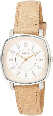 Часы наручные женские FOSSIL ES4196 кварцевые, кожаный ремешок, США