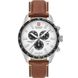 Часы наручные мужские Swiss Military-Hanowa 06-4314.04.001 кварцевые, коричневый ремешок из кожи, Швейцария 1