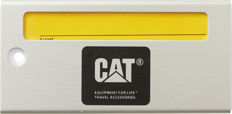 Адресна бирка до валізи CAT Travel Accessories 83718;97 сірий