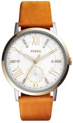 Часы наручные женские FOSSIL ES4161 кварцевые, кожаный ремешок, США