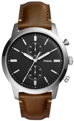Часы наручные мужские FOSSIL FS5280 кварцевые, ремешок из кожи, США, УЦЕНКА