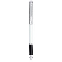 Пір'яна ручка Waterman Hemisphere Deluxe White CT FP F 12 063