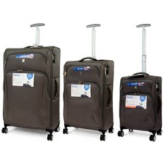 Набор чемоданов IT Luggage SATIN/Dark Grey IT12-2225-08-3N-S755
