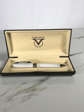 Ручка шариковая Visconti 78600 Venus White Marble BP