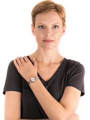 Часы наручные женские DKNY NY2882, кварцевые, на браслете, серебристые, США