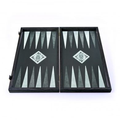BXL1SKM Handmade wooden Backgammon Large Dia de los muertos Large with Side Racks
