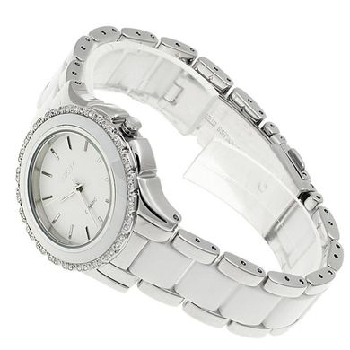 Часы наручные женские DKNY NY8818 кварцевые на браслете, сталь/керамика, США