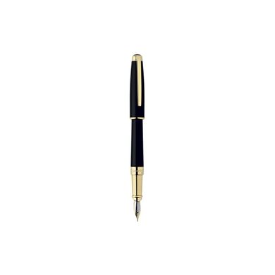 Пір'яна ручка ST Dupont Olympio L Black Ch.Lacquer GP FP Du480574m
