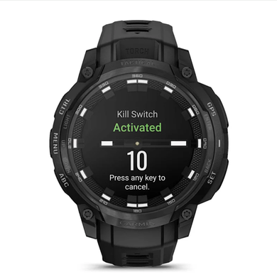 Смарт-часы Garmin Instinct Crossover AMOLED &ndash; Tactical Edition черные