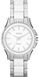 Часы наручные женские DKNY NY8818 кварцевые на браслете, сталь/керамика, США 1