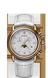 Часы-хронограф наручные женские Aerowatch 84934 RO07 кварцевые с бриллиантами и фазой Луны, белый ремешок 3
