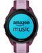 Смарт-часы Garmin Forerunner 165 Music, силиконовый ремешок ягодно-сиреневый