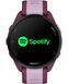 Смарт-часы Garmin Forerunner 165 Music, силиконовый ремешок ягодно-сиреневый