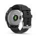Смарт-годинник Garmin Fenix E &ndash; 47 мм, AMOLED, нержавіюча сталь з чорним силіконовим ремінцем