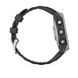 Смарт-годинник Garmin Fenix E &ndash; 47 мм, AMOLED, нержавіюча сталь з чорним силіконовим ремінцем