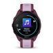 Смарт-часы Garmin Forerunner 165 Music, силиконовый ремешок ягодно-сиреневый